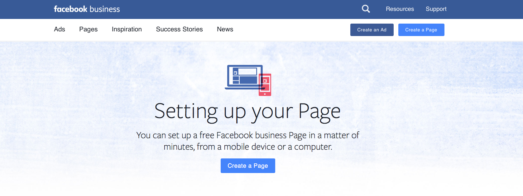 marketing you business, salon marketing, setting up your page