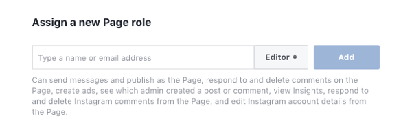marketing you business, salon marketing, setting up your page, how to assign page roles, what are page roles